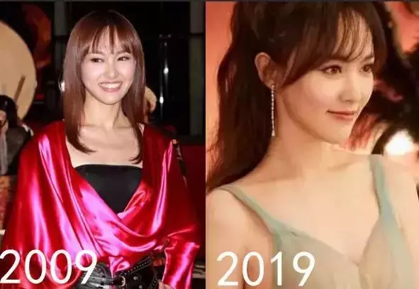 明星10年顏值變化,對不起,看到錢楓我忍不住笑了