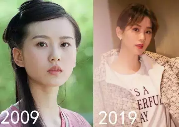 明星10年顏值變化,對不起,看到錢楓我忍不住笑了