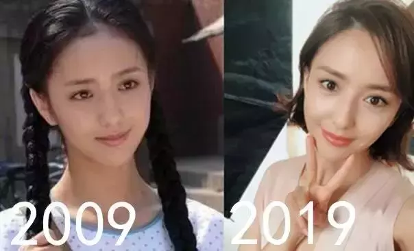 明星10年顏值變化,對不起,看到錢楓我忍不住笑了