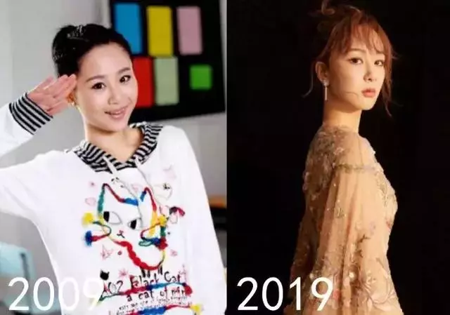 明星10年顏值變化,對不起,看到錢楓我忍不住笑了