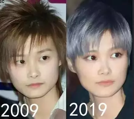 明星10年顏值變化,對不起,看到錢楓我忍不住笑了