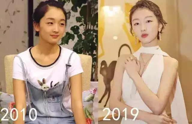 明星10年顏值變化,對不起,看到錢楓我忍不住笑了
