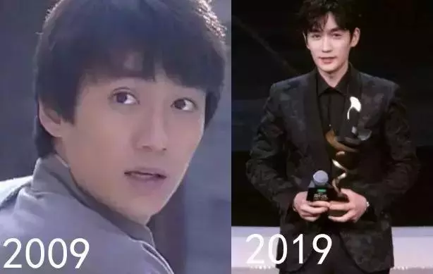 明星10年顏值變化,對不起,看到錢楓我忍不住笑了