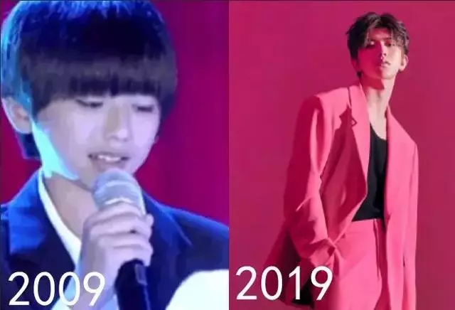 明星10年顏值變化,對不起,看到錢楓我忍不住笑了