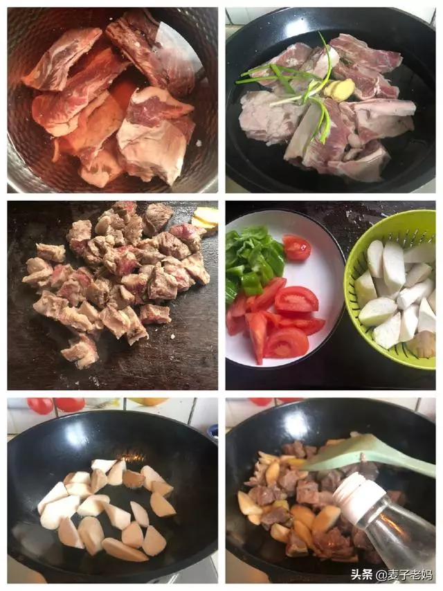 富含鐵質的牛肉與杏鮑菇,與它一起燜煮,促進人體吸收,拒絕貧血
