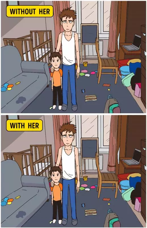 9張插畫證明女生猶如魔法小仙女的天生隱藏能力!#9. 起床後的20分鐘