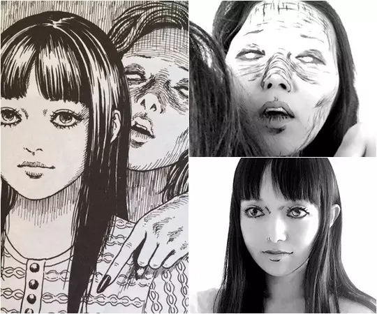 一眼讓人起雞皮疙瘩!超強Coser神還原「恐怖漫畫女角」 本尊是「甜美空靈正妹」網友秒戀愛❤