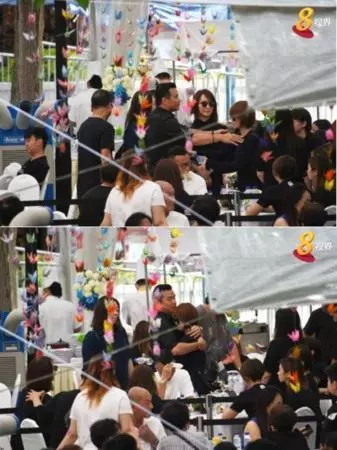 胡佳琪戴墨鏡抵靈堂 一見陳漢瑋就哭了