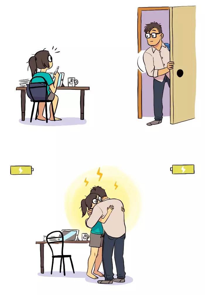 15張讓工程師驚覺「自己在世界上還有存在感」的漫畫 女友的電腦永遠需要你!