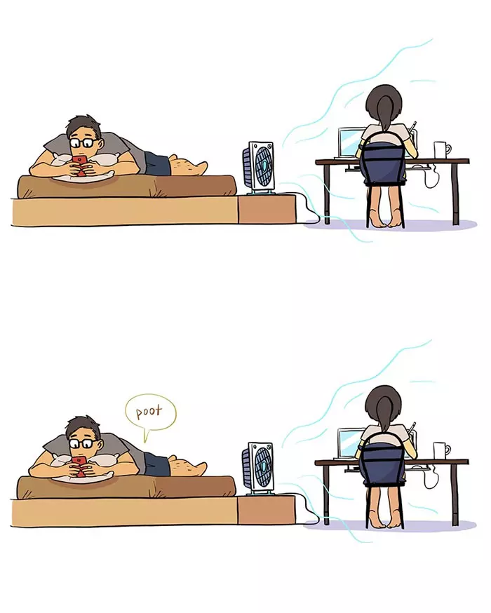15張讓工程師驚覺「自己在世界上還有存在感」的漫畫 女友的電腦永遠需要你!