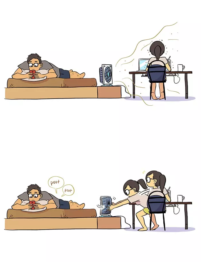 15張讓工程師驚覺「自己在世界上還有存在感」的漫畫 女友的電腦永遠需要你!