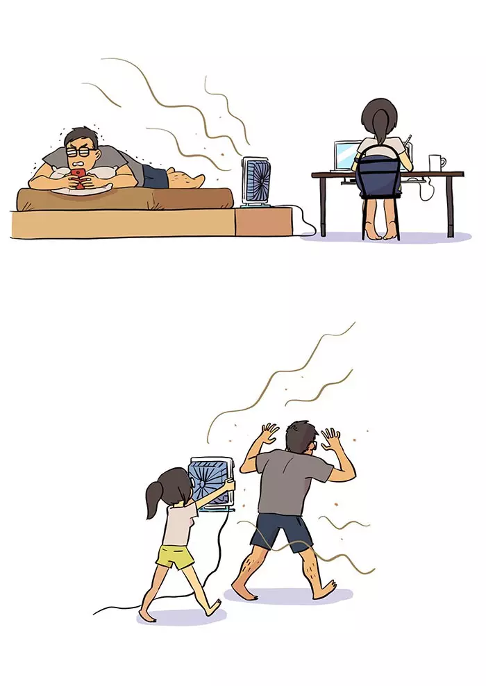 15張讓工程師驚覺「自己在世界上還有存在感」的漫畫 女友的電腦永遠需要你!