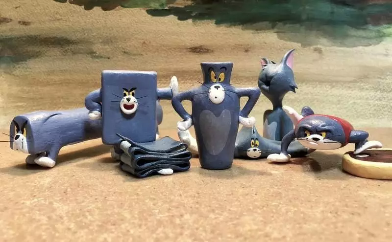 《湯姆貓與傑利鼠》各種形狀神還原 變身保齡球瓶簡直復古到想哭!