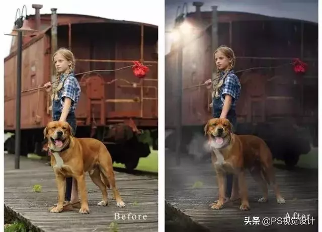 要不是看了這組對比圖,我差點放棄學習Ps!