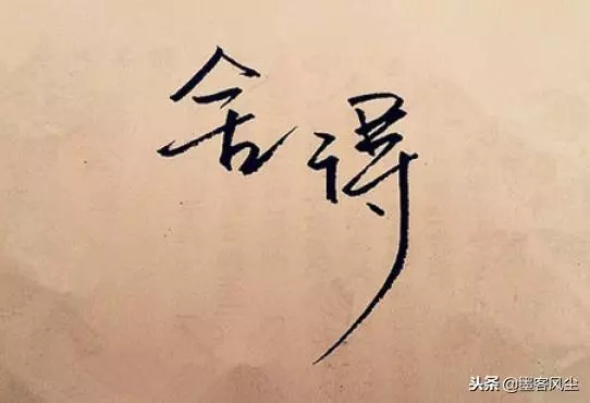 人生沒有舍就沒有得,失去的會以另一種方式還給你