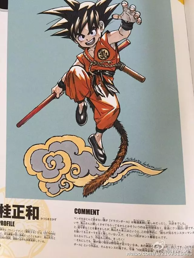 《七龍珠》30周年知名漫畫家都來慶祝 一次看完「不同風格的悟空」太經典