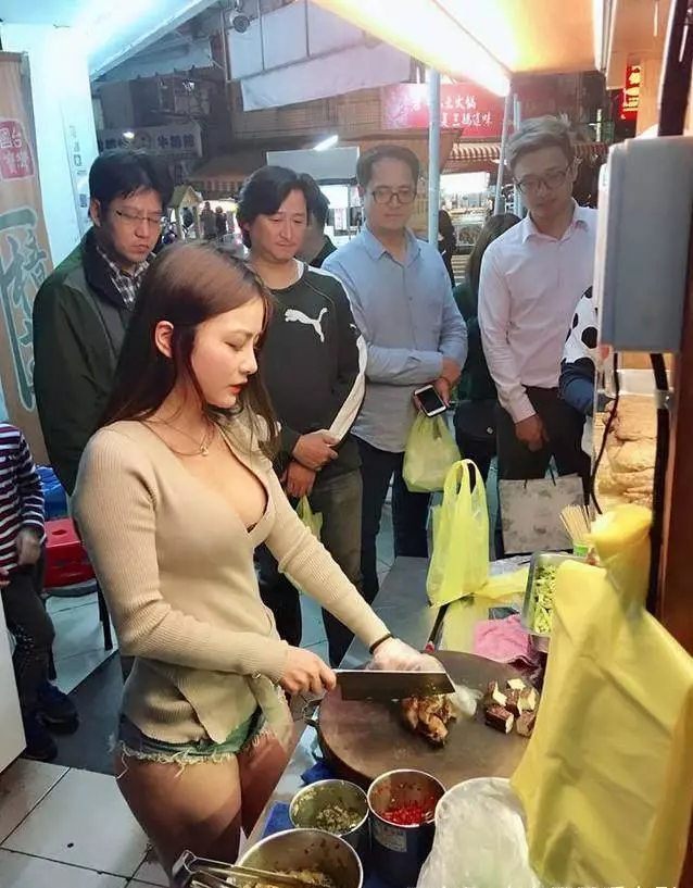 「鹵肉西施」走紅,男性顧客不惜排隊2小時,日營業額輕鬆過萬
