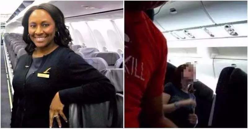 空姐發現少女「全程低頭不說話」舉止怪異,她走到廁所「留下一張紙條」意外揭穿恐怖真相
