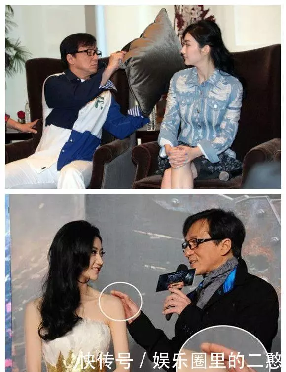 成龍不敢碰她, 甄子丹也摟不到腰, 卻被這個人直接抱著親上了!