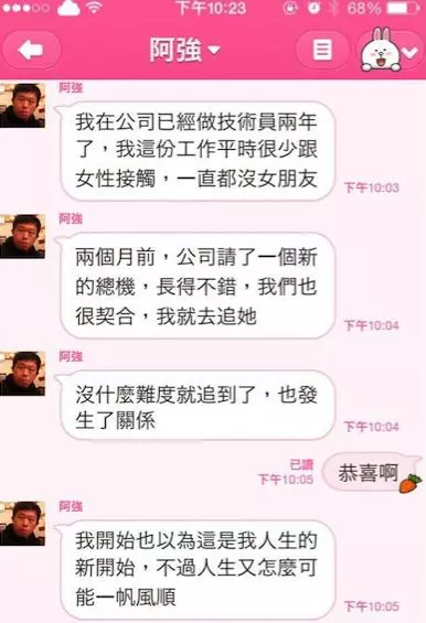 22k正妹女友應是「看上我的錢」!他自爆薪水讓網友全都in了