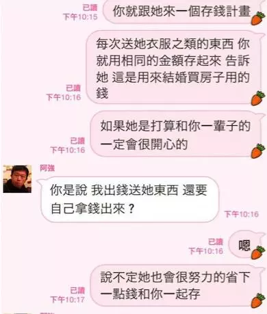 22k正妹女友應是「看上我的錢」!他自爆薪水讓網友全都in了