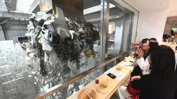 「日本式重口味」:垃圾處理場開餐廳,邊享用美食邊看垃圾處理