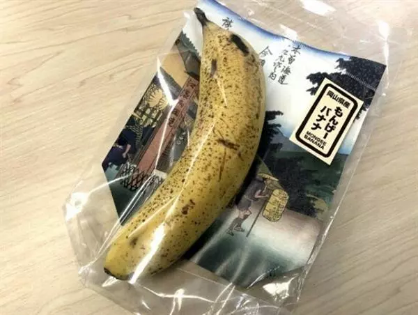 日本創造出一款能吃外皮的香蕉,價值不菲,一串648 日元!買不起!