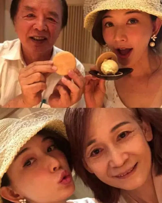 44歲林志玲曬「與母親合照」!看到圖6時,近70歲的林媽媽讓網友炸了:氣質如蘭!