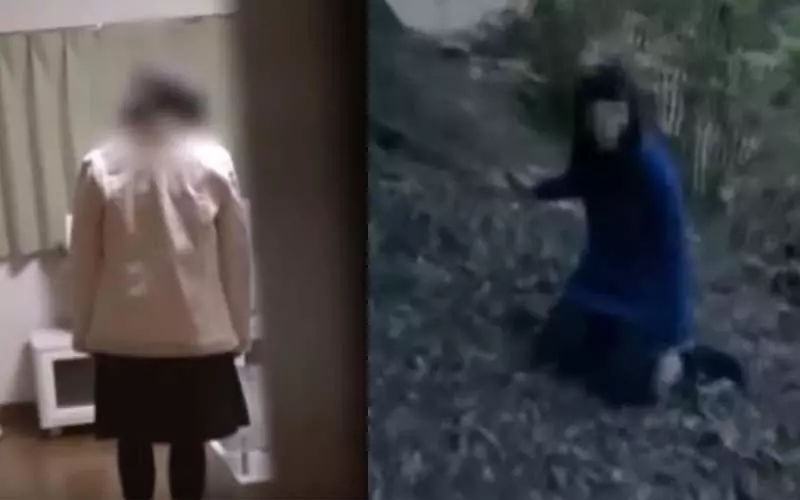 請慎入 女子一回家就開始做出詭異舉動真的看到叫出來 這三段靈異V8你敢挑戰嗎(影片)