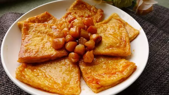 豆腐入味的簡單做法,醬汁都被吸進去了,特別下飯