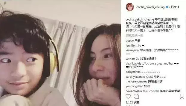 (張柏芝這些照片,謝霆鋒一定不敢看,網友:忍不住落淚!