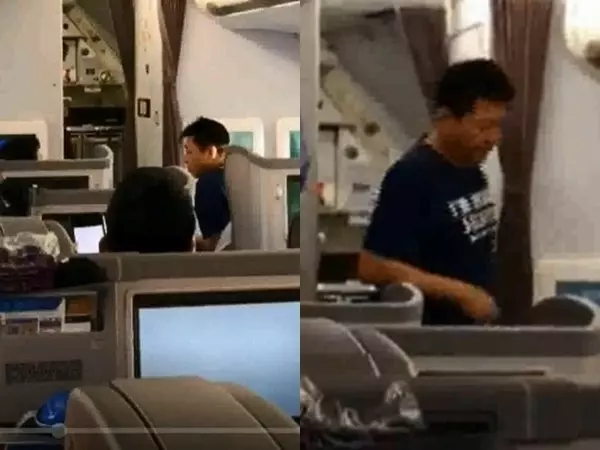 騷擾空姐!庹宗華被爆「從下面摸上來」被制止還嗆聲 他發聲明澄清「完整影片被PO出」臉好腫