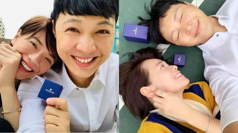 徐鳴傑送戒指 陳鳳玲笑:這不是求婚啦