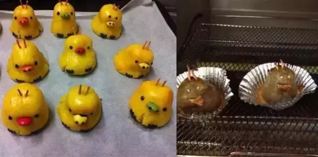 烘焙界的黑暗料理,看到第一張我就笑了