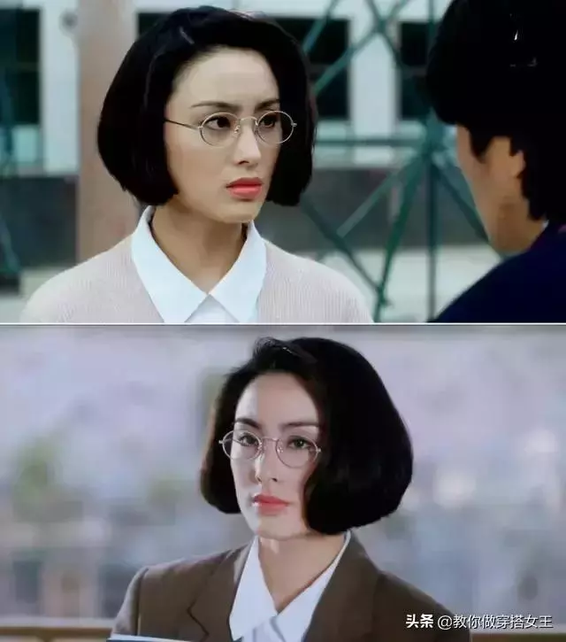 看看朱茵張曼玉25年前的穿搭,甩現在很多女星一條街!