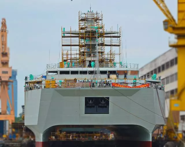 我軍即將入役一艘科幻戰艦!沒有安裝武器卻仍能讓俄海軍羨慕不已