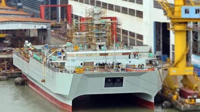我軍即將入役一艘科幻戰艦!沒有安裝武器卻仍能讓俄海軍羨慕不已