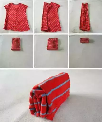 媳婦想出的衣服收納大法,讓衣櫃空間增加兩倍!從此不再亂糟糟!