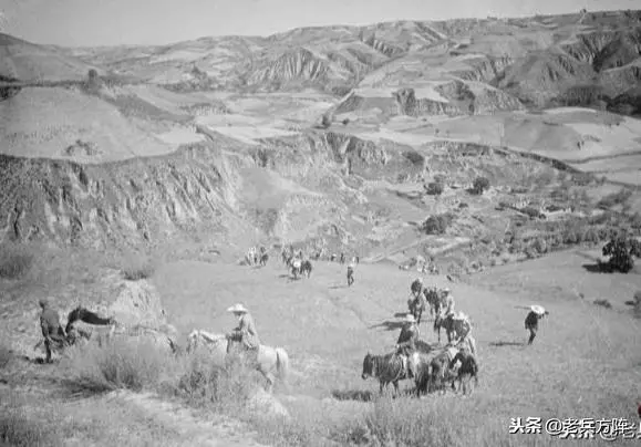 難得一見,1944年紅色延安南泥灣老照片