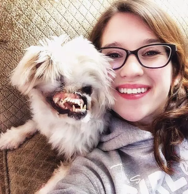狗狗出生就被腐蝕性液體澆頭,在安樂死前的一天,有天使拯救了它