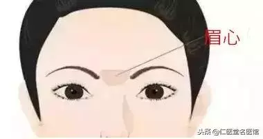 「附方法」打通「眉心」！能有效刺激心腦問題的核心！