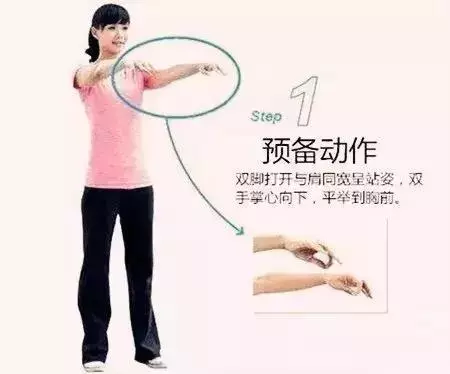 掐著指頭,來甩手,能夠通全身經絡!