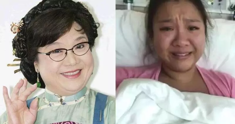 肥姐的女兒又出事了?在醫院裡痛哭!網友:你爸鄭 少秋哪去了!