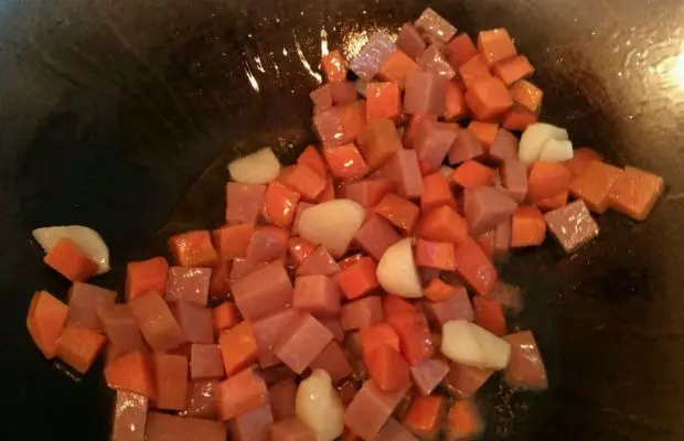 玉米火腿炒黃瓜 (值得收藏)