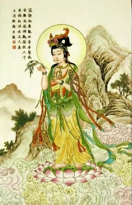 100幅觀音菩薩畫像,哪怕只看一眼,也能得到無量功德福報