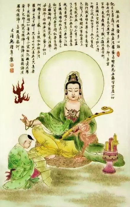 100幅觀音菩薩畫像,哪怕只看一眼,也能得到無量功德福報
