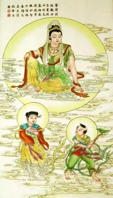 100幅觀音菩薩畫像,哪怕只看一眼,也能得到無量功德福報