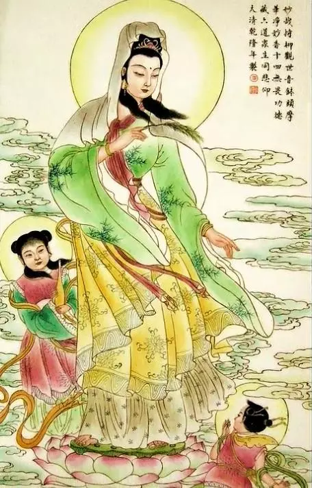 100幅觀音菩薩畫像,哪怕只看一眼,也能得到無量功德福報