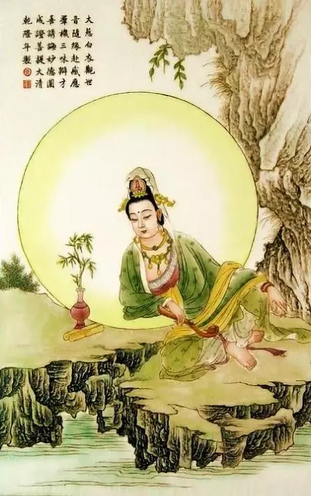 100幅觀音菩薩畫像,哪怕只看一眼,也能得到無量功德福報