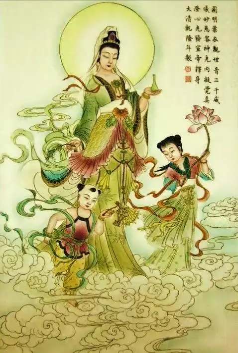 100幅觀音菩薩畫像,哪怕只看一眼,也能得到無量功德福報